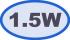 1,5W